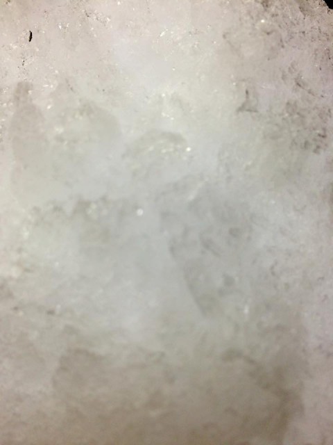１真っ白のかき氷